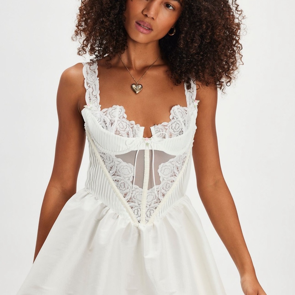 For Love & Lemons Isabella Slip Dress